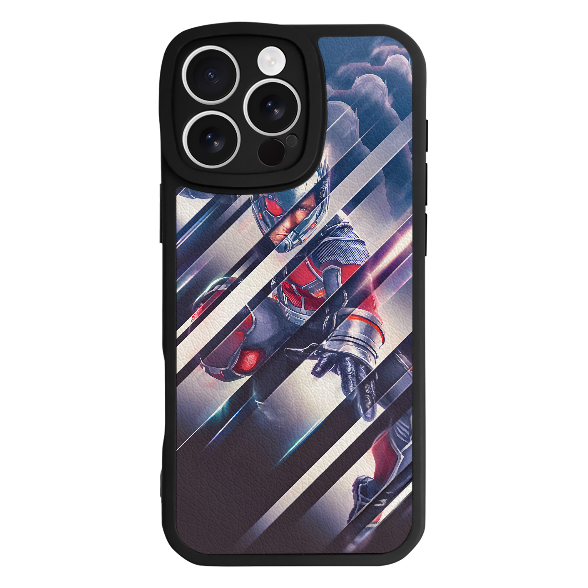 （画像用） アベンジャーズ The Avengers 【iPhone 16シリーズ対応】シリコンスマホケース（レザー調） 材質：シリコン